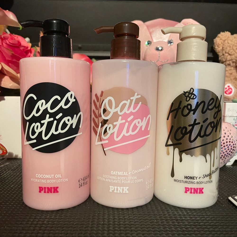 Victoria’s Secret Pink body lotion